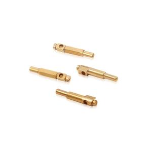 Pasadores y tomas de latón chapados en oro duraderos para aplicaciones eléctricas y electrónicas para exportación mundial desde India - Product Image 1