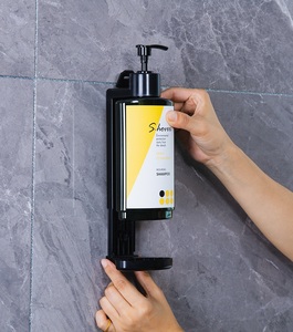 <span class=keywords><strong>Kit</strong></span> d'accessoires pour hôtel, distributeur de savon mural de 360 ml, distributeur de shampoing et d'après-shampoing pour salle de bain - Product Image 4