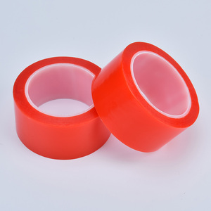 D/S dung môi keo rõ ràng Polyester mạnh mẽ dính Pet hai mặt băng màu Đỏ đôi mặt vật nuôi Băng - Product Image 3