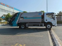 Camion à ordures compacteur de 3 à 10 tonnes, camion de collecte des déchets, camion de transport des ordures, mini camion à ordures fabriqué en Chine