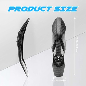 Protection avant de moto en fibre de carbone, garde-boue pour moto tout-terrain, vélo électrique, Talaria Sting Mx3/mx4, protection avant de moto en carbone - Product Image 6