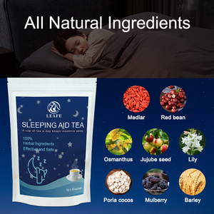 Chá de Ervas para Sono Profundo Direto da Fábrica: Chá Saudável para Desintoxicação e Relaxamento Corporal, Ajuda a Adormecer Rapidamente - Product Image 2