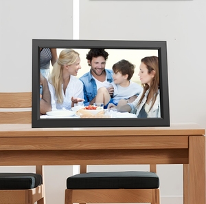 15.6 inch lớn thông minh Khung ảnh kỹ thuật số Wifi đám mây 1920x1080 Full HD hiển thị 16GB lưu trữ, ứng dụng di động điều khiển (khung) - Product Image 4