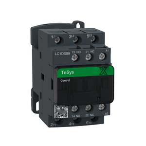 LC1DS09F7C คอนแทคเตอร์ AC สำหรับควบคุมการเปิดและปิดวงจรจากระยะไกล - Product Image 1