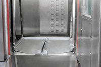 Fabricant d'air chaud en acier inoxydable Four à rack rotatif électrique à gaz Dissel 16 plateaux