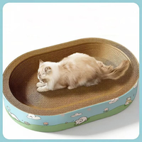 Coussin de repos doux et confortable pour chat d'intérieur, grande taille, épaissi et renforcé