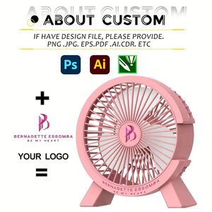 Factory Wholesale Custom Fans Portable <b>Mini</b> <b>Desk</b> Personalized USB Gift With Logo - Product Image 2