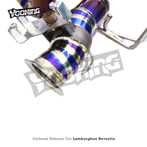Perf Titan Leichtgewicht Catback Auspuffanlage für Lamborghini Revuelto V12 6.5 2024- OEM Ventil-Schalldämpfer Feine Schweißnaht - Product Image 5