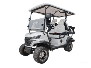 Voiturette de golf électrique semi-automatique commerciale 4 places, véhicule de tourisme, système 60V Zhejiang, charge en 6-8 heures, propulsion arrière - Product Image 5