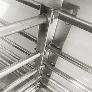 Enclos à porcs isolé GREAT FARM, adapté aux truies - Système modulaire galvanisé à chaud pour l'accouchement et la gestation - Product Image 4