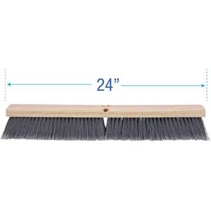 Cepillo para Pisos Boardwalk BWK20424 con Cerdas de Polipropileno de 3 Pulgadas y Cabezal de Cepillo de 24 Pulgadas, Color Gris - Product Image 6