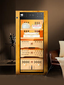 Humidificateur de cigare réfrigéré R600a 191L réfrigérateur étui humidificateur vitrine Abinet contrôle de température d'humidité Intelligent - Product Image 2