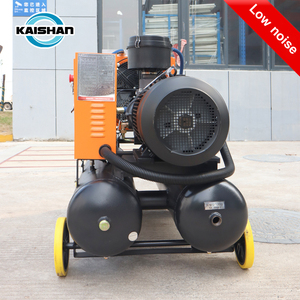 Kaishan 6bar-10bar xách tay máy nén khí dầu bôi trơn động cơ gas Powered <span class=keywords><strong>DIESEL</strong></span> di động 15KW 37Kw Vít Máy nén khí - Product Image 2