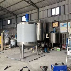 Tanque de Mezcla de Líquidos de 200 Litros en Oferta, Recipiente con Calentamiento Eléctrico, Mezclador de Líquidos con <span class=keywords><strong>Agitador</strong></span> de 150L - Product Image 3