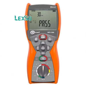 Medidor de Instalaciones Eléctricas Multifunción Sonel MPI-506 con Pantalla Digital Bluetooth para Uso Profesional - Product Image 5