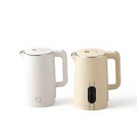Bouilloire électrique en acier inoxydable de 1,8 L avec fonction de maintien au chaud pour la cuisine à domicile, pour faire bouillir de l'eau chaude