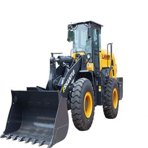 รถตักล้อยางขนาดเล็ก SHANTUI L55-G พร้อมเครื่องยนต์ Weichai ขับเคลื่อน 4 ล้อ 4WD ความจุ 5 ตัน รับประกัน 1 ปี พร้อมบุ้งกี๋ตักด้านหน้า - Product Image 1