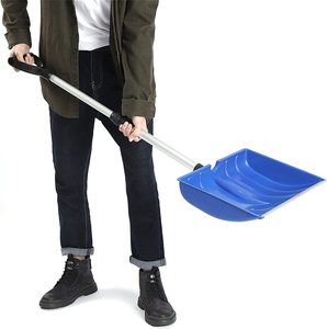 47 Inch Điều Chỉnh Tuyết Xẻng Với D-grip, Non-slip Sponge Và Durable Nhôm Blade Tuyết Xẻng - Product Image 2