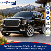 Jantes en alliage forgé de haute qualité personnalisées de 22, 24 et 26 pouces, chromées, 6x139.7, 2 pièces, pour GMC Yukon Denali SUV