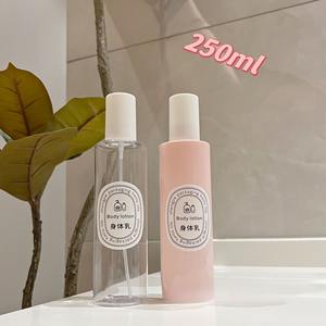 Botol semprot dinding tebal bening merah muda, wadah penyemprot kabut halus 100ml 200ml 250ml untuk kemasan kosmetik - Product Image 4
