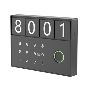 Màn hình cảm ứng ttlock App Bluetooth vân tay mật khẩu tủ khóa khóa Swipe thẻ vân tay với số phòng - Product Image 1