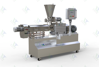Nouvelle machine extrudeuse alimentaire automatique à écran tactile en acier inoxydable de qualité alimentaire pour la production de corn puffs à l'échelle de laboratoire