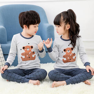 Ensemble de pyjamas pour enfants personnalisés, dinosaures, respirants, manches longues, en coton, vêtements de nuit pour bébés garçons, ensemble de vêtements pour enfants pour garçons - Product Image 4