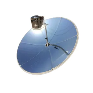 1800W paneli Homage yansıtıcı gitmek güneş taşınabilir Parabol pirinç güneş enerjisi soba fırın parabolik güneş ocak ev için