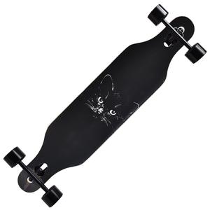 Skateboard Long pour enfants, planche à roulettes plates, personnalisable, surf pour adultes, prix d'usine - Product Image 4