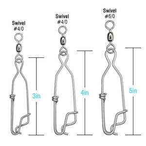 คลิปหนีบสายยาวสแตนเลส  คลิปหนีบสายลอยแบ<span class=keywords><strong>บ</strong></span>แข็งแรงสูง  คลิปหนีบสายลอยสำหรับตกปลาทูน่า  คลิปหนีบสายลอยสำหรับเหยื่อตกปลา - Product Image 2