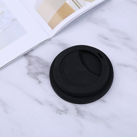Couvre-tasse en silicone réutilisable pour tasse à café, mug, thé, populaire