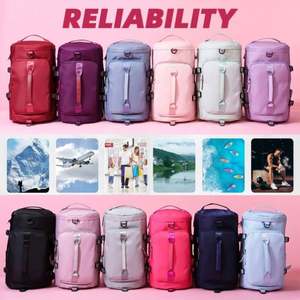 12 Colors Mochila Bolsas De Travelling Camping Dry <b>Wet</b> Waterproof Gym Sport Duffel Overnight Bag Backpack with <b>Shoes</b> Compartment - Product Image 4