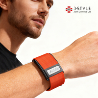 Bracelets connectés Jcvital V8 OEM/ODM avec chargement sans fil, suivi de santé et de fitness, données d'histogramme du stress et de la fréquence cardiaque (FDA)