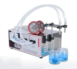 Plastic Water Cosmetic Ice Cream Perfume Bottle Filler Portable Digital Control <b>Pump</b> Beverage Jars Liquid Filling Machine - Product Image 5