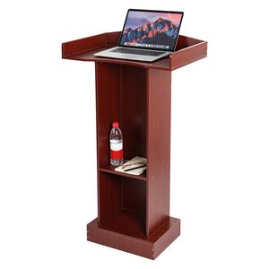 Podium de Base lourde <span class=keywords><strong>en</strong></span> <span class=keywords><strong>bois</strong></span> pour conférence support de discours de mariage support de podium pour pupitre présentation église salle de classe chaire - Product Image 2