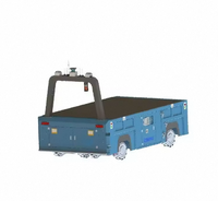 Robot AGV personnalisé à usage intensif, navigation magnétique, évitement d'obstacles par laser, logistique d'usine, véhicule à guidage automatique