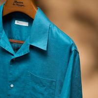 Kemeja Kasual Pria Lengan Pendek Bahan Linen Lembut 100% Linen Murni Nyaman dan Bernapas Logo Kustom OEM ODM