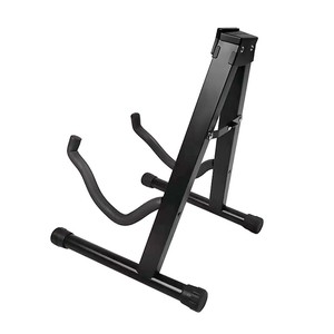 专业a形框架通用吉他架可调非刮擦式声学电贝司吉他支架 - Product Image 2