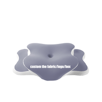 Oreiller ergonomique en mousse à mémoire de forme, soutien orthopédique pour le sommeil, soins infirmiers, housse lavable, logo personnalisé, vente en gros