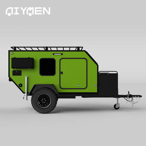 Remolque de Campamento Mini Moderno y Ligero de Lujo, Suspensión <span class=keywords><strong>Independiente</strong></span>, Impermeable, 4x4, Remolques de Viaje Todoterreno - Product Image 3