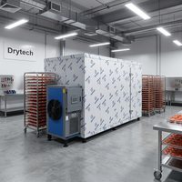 Eenvoudige installatie fruit warmtepompdroger citroendroger jackfruit dehydrator te koop