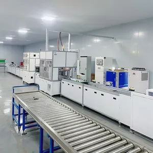 Système de stockage d'énergie Machine de soudage et de nettoyage au laser Ligne d'assemblage de batteries pour système d'énergie Pv