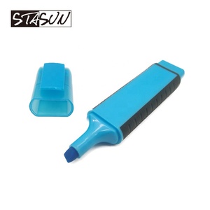 Marcador Fluorescente Delgado Promocional con Agarre de Goma Suave y Cómodo, Logotipo Personalizado, Punta Biselada - Product Image 3