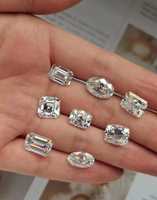 Diamant IGI Certificat 1CT 2 Carat Emerald Cut Loose Synthetic Lab Créé HPHT CVD Lab Grown Diamond