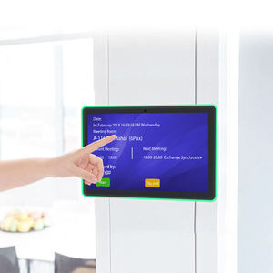 Giao hàng nhanh Wall Mount 10.1 inch màn hình cảm ứng PoE <span class=keywords><strong>NFC</strong></span> <span class=keywords><strong>RFID</strong></span> rk3566 <span class=keywords><strong>Android</strong></span> 11 Led Light Bar đặt phòng hiển thị phòng họp máy tính bảng - Product Image 5