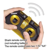 Jouet de requin télécommandé 2,4 GHz à succès, jouet de bateau télécommandé de simulation de requin nageant