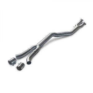 Le tuyau d'échappement performant de la <span class=keywords><strong>BMW</strong></span> M2 G87 3.0T 2023 s'adapte parfaitement au tuyau intermédiaire de l'échappement, créant un son sportif - Product Image 6