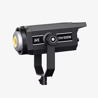Luce LED Bicolore 300W YM500 con Attacco Bowens in Metallo, Illuminazione Continua da Studio con Telecomando per Streaming Live su YouTube