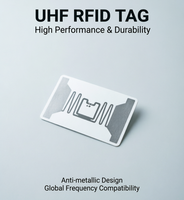 Autocollant en papier UHF RFID imprimable personnalisé pour la logistique et la chaîne d'approvisionnement
