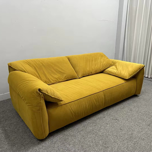 Sofá reclinable de lujo de 3-2-1 asientos, diseño modular <span class=keywords><strong>Barock</strong></span> con elegante juego de mechones de madera para nueva sala de estar para uso en centro comercial - Product Image 3